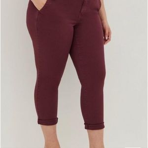 Crop Skinny Chino Stretch